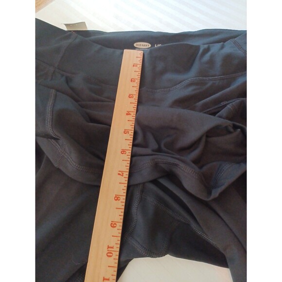 Old Navy NWT compression skirt legging 1-piece combo women L black active sport - Picture 11 of 11
